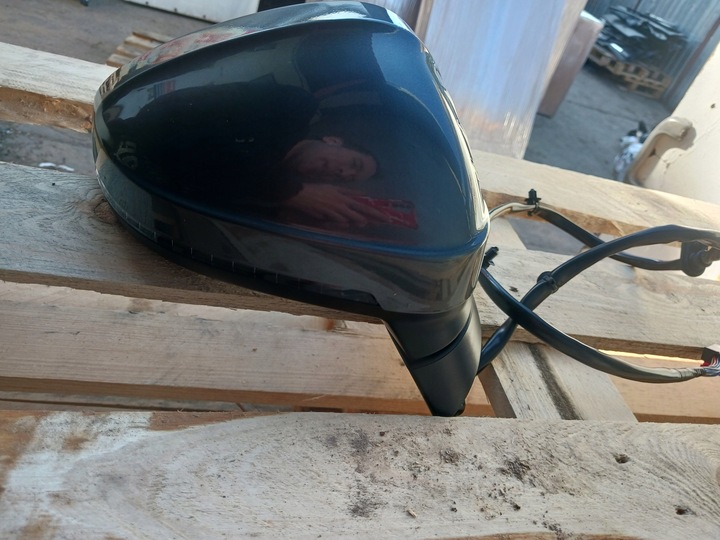 фото №11, Правые зеркало внешние audi a4 b9 дорестайлинг 15 pin контактов 15-19r lz7s