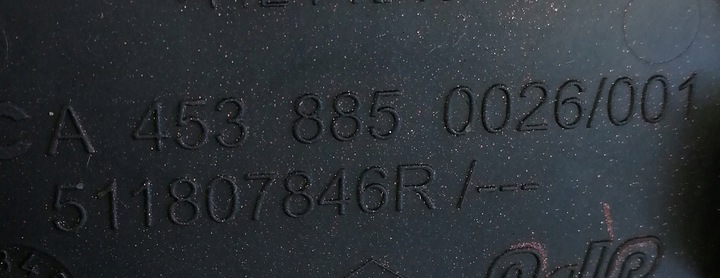 фото №3, Smart forfour ii 453 заглушка фаркоп бампера перед