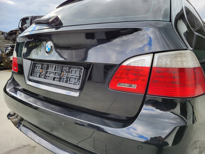 фото №9, Bmw e61 рестайлинг 07r крышка багажника schwarz 2 ii