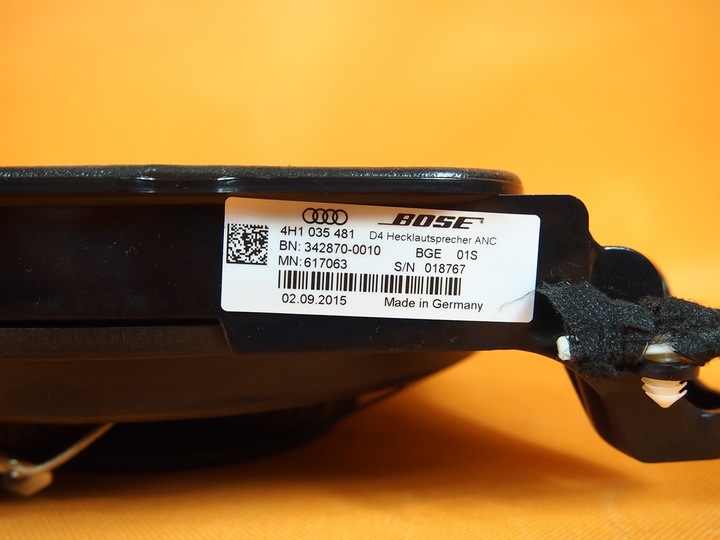фото №8, Audi a8 4h рестайлінг динамік сабвуфер bose 4h1035481