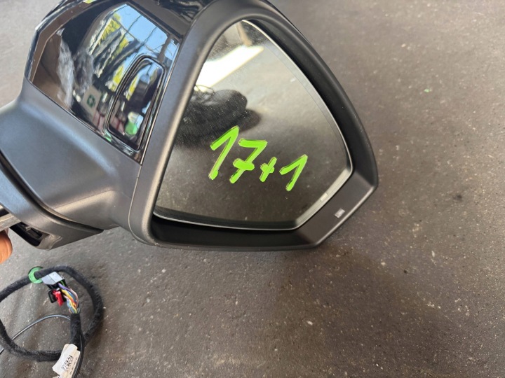 фото №6, Vw touareg iii 760 дзеркало праве 17 + 1 pin камера 761857502bl