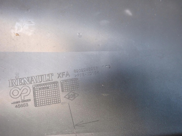 фото №9, Renault scenic iv 4 рестайлинг 20-22 бампер перед переднее 4xpdc