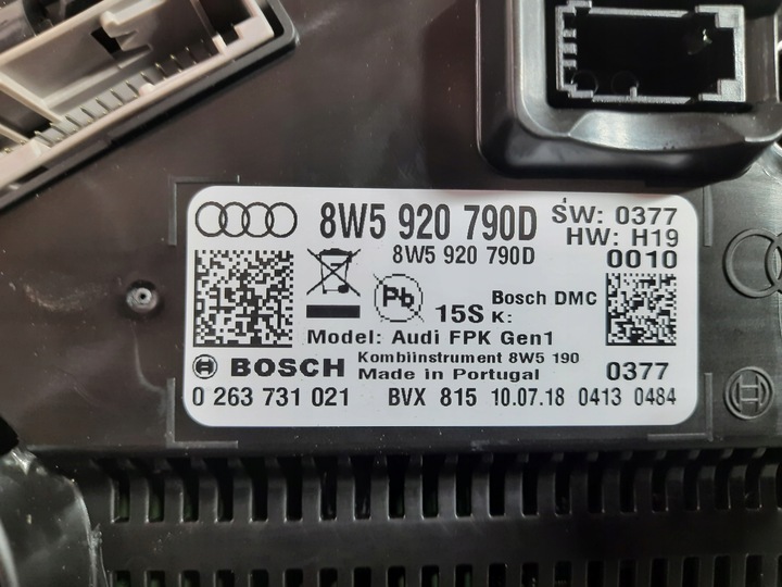 фото №9, Audi a5 18- приборы спидометр спидометр usa 8w5 920 190d