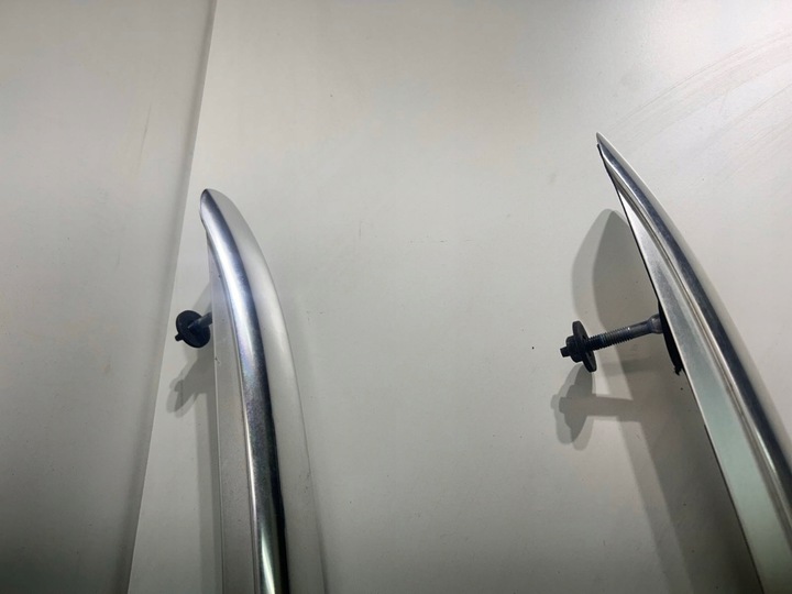 фото №6, Рейлинги крышные комплект хром 08-15 универсал avant audi a4 b8 8k9 860 021 a