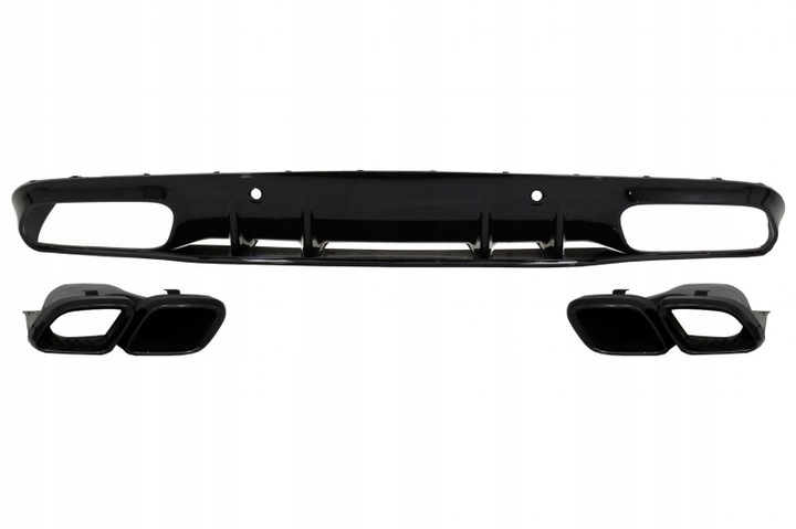 фото №1, Mercedes c205 c63 диффузор чёрный купе / cabrio