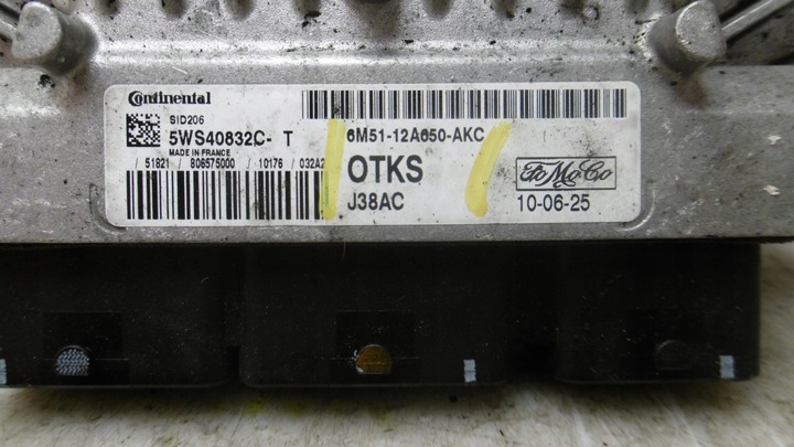 фото №5, Комп'ютер блок керування двигуна ford c-max 2.0 tdci