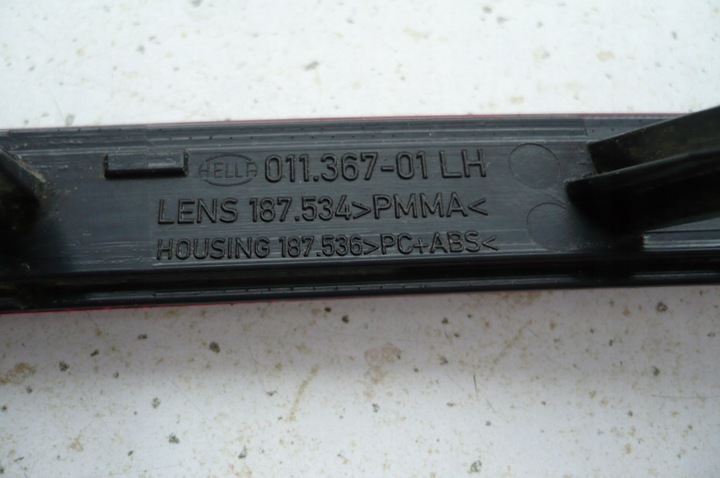 фото №7, Opel astra j iv рестайлінг 2012- відбивач бампера лівий зад хетчбек 5 d