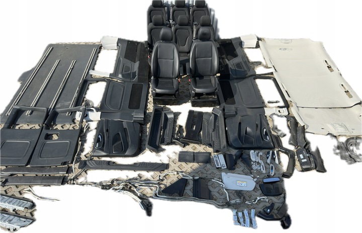 фото №1, Комплектні салон mercedes vito w447 довгий оригінал 8 легкові сидіння лавка