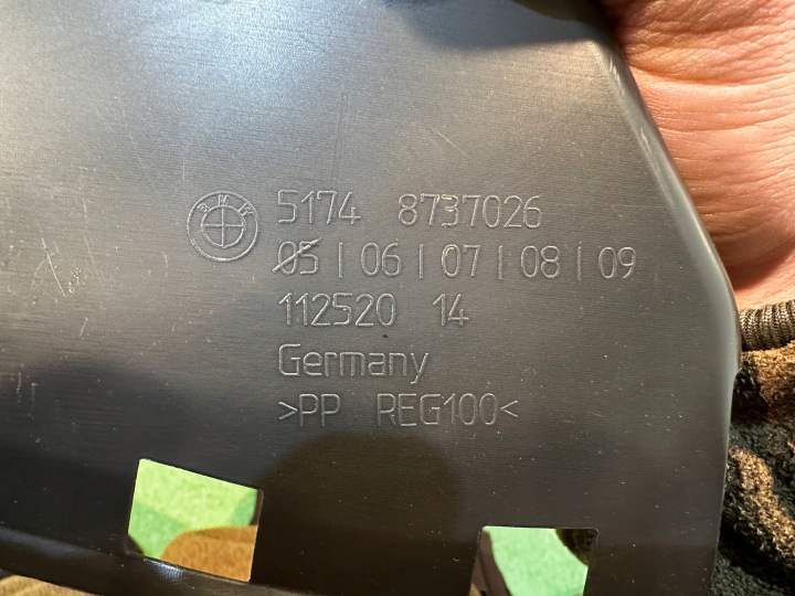 фото №11, Bmw ix i20 канал воздуха тормоза заборщик охлаждение диск правое 8737026