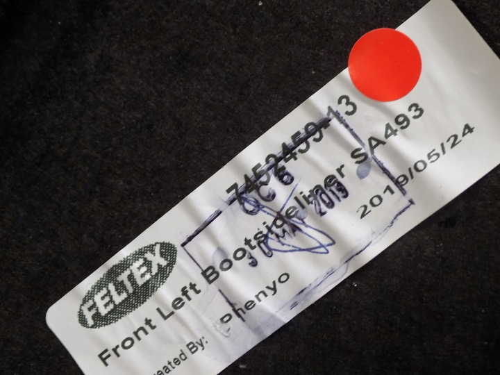 фото №6, Bmw x3 g01 левый правые боковина обивка багажника 7452459 7452460