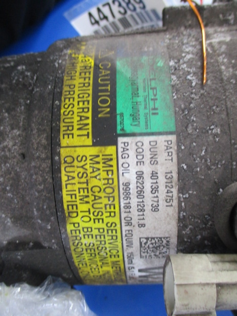 фото №6, Opel astra h компресор кондиціонера 13124751wj