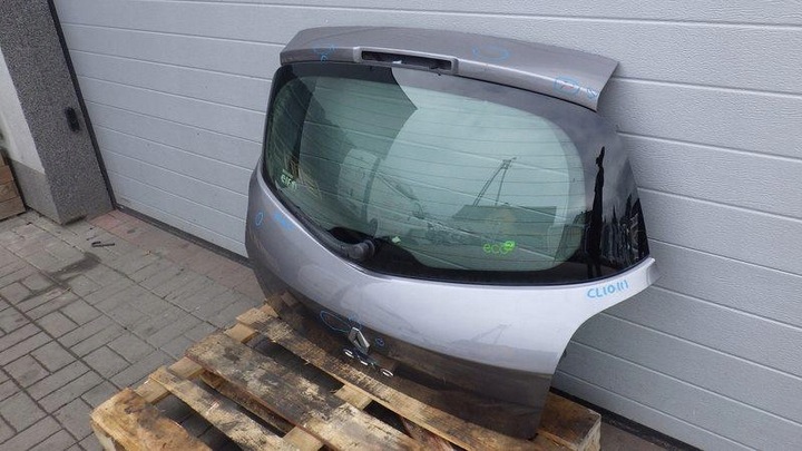 фото №3, Кришка багажника задня скло renault clio iii