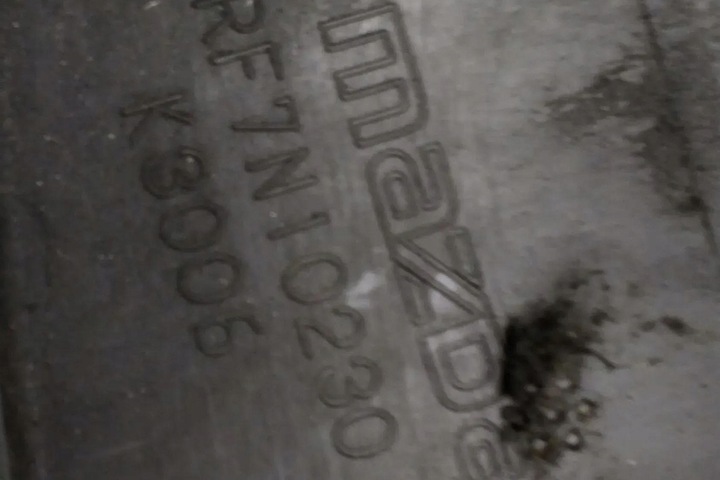 фото №8, Верхня захист двигуна mazda 6 station wagon gy rf7n10230 2.0l дизель 100kw