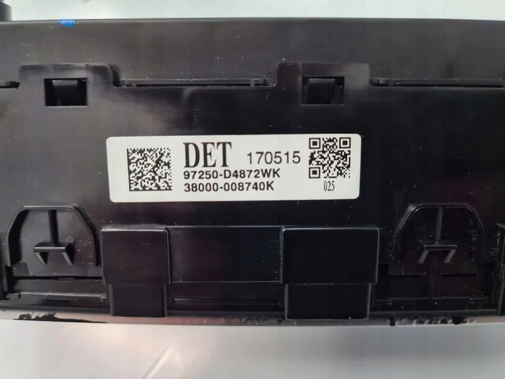 фото №4, Панель кондиционера управление kia optima iv 2017r