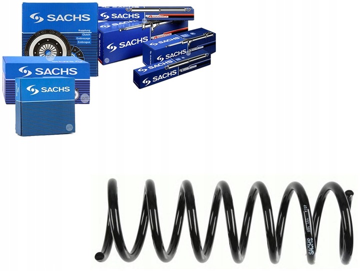 фото №1, Sachs пружина подвешивание volvo v50 1.6-2.4d 04.0