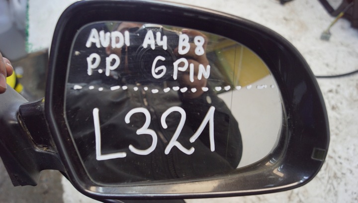 фото №6, Дзеркало праві audi a4 b8 6 pin