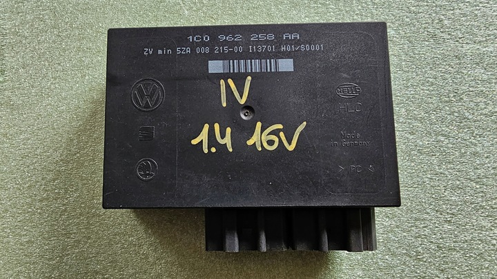 фото №1, Golf iv bora passat b5 lupo leon модуль блок управления комфорта 1c0962258aa