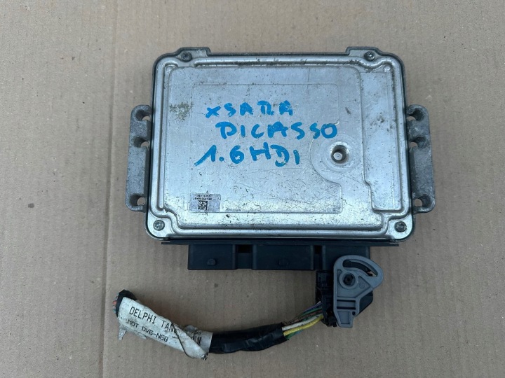 фото №7, Citroen xsara picasso 1.6hdi блок управления двигателем (ecu) 9661135380 0281012466
