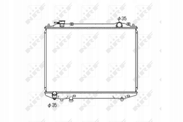 фото №1, Nrf радіаторів води ford 53567