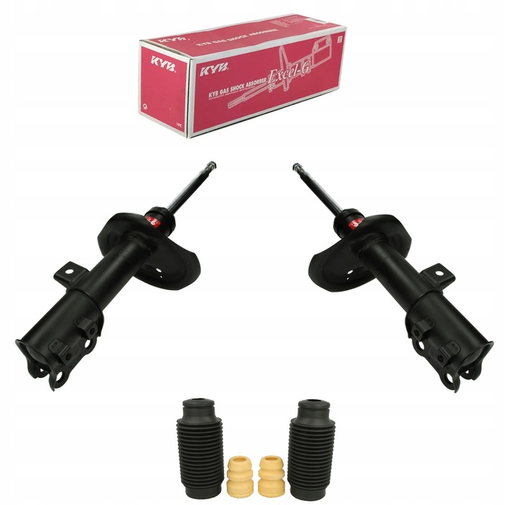 фото №1, Амортизатори перед + захисні накладки відбійники hyundai i30 2007-2012