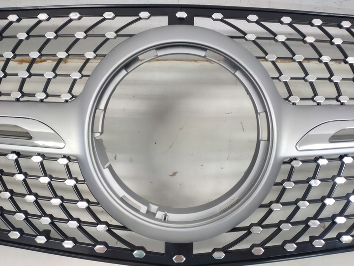 фото №7, Решітка радіатора решітка радіатор mercedes vito w447 2016- 19 diamant срібний bez kam