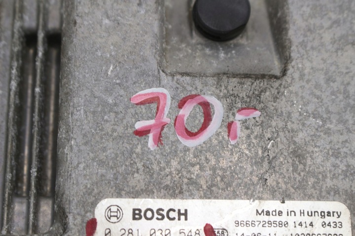 фото №7, Блок керування комп'ютер 0281030548 psa 1.6 hdi