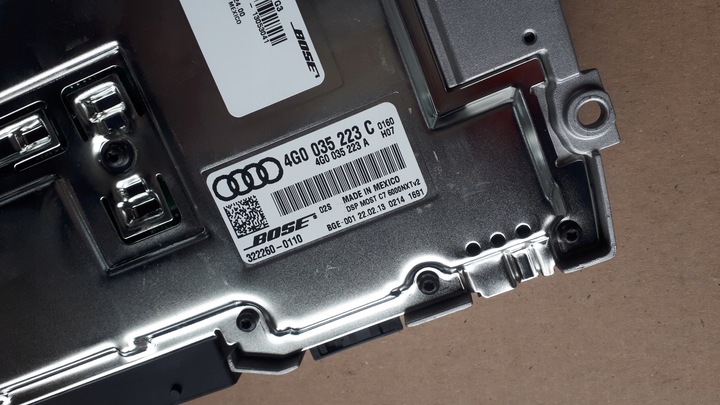 фото №6, A6 c7 4g підсилювач bose аудіо 4g0035223c s6 a7 s7