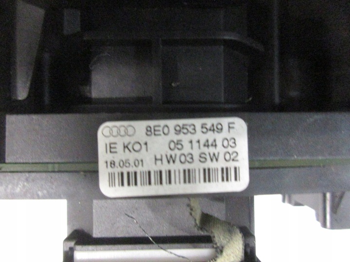 фото №6, Переключатель комбинированный подрулевые рычаги переключатель-паук лента сматыватель audi a4 b6 8e0953549f