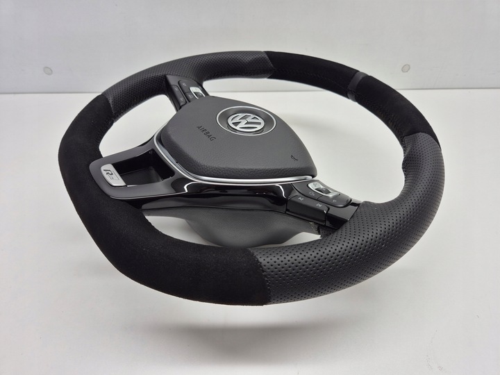 фото №10, Vw golf vii 7 r line кермо шкіряний подушка безпеки