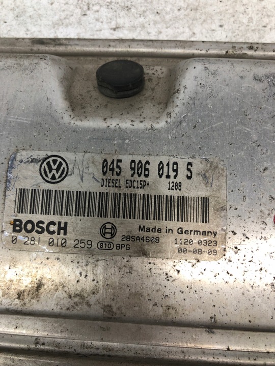 фото №2, Блок управления двигателя vag 045906019s 0281010259