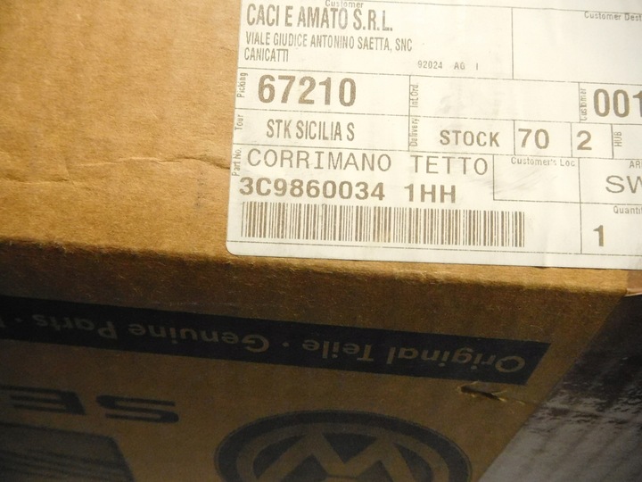 фото №10, Рейлінг даховий сторона права passat 3c9860034 1hh