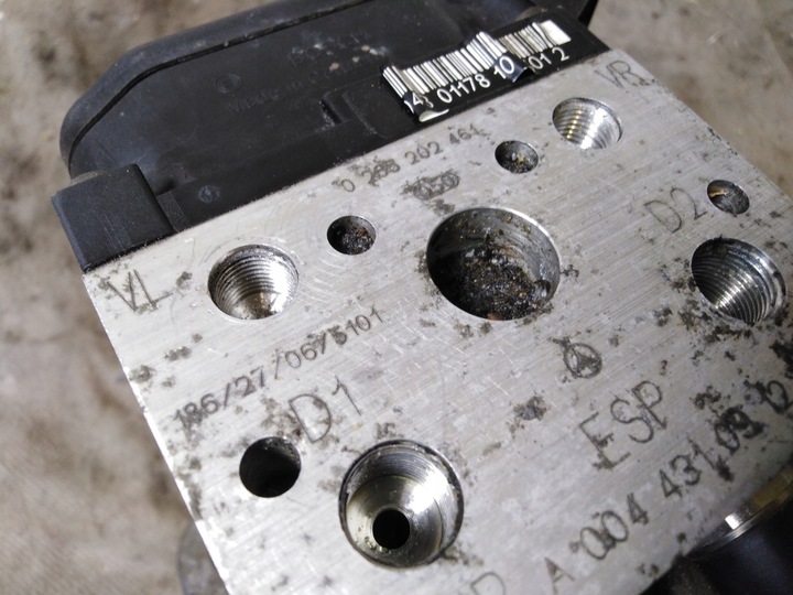 фото №9, Mercedes a класс w168 рестайлинг vaneo насос abs esp 0265202461