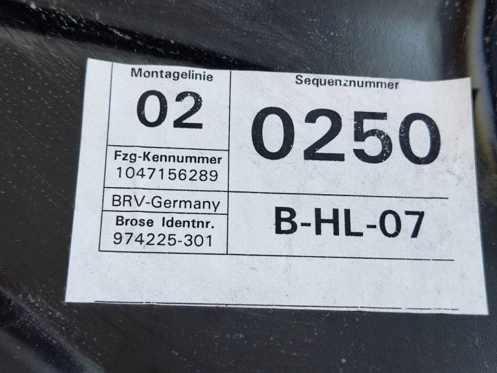 фото №8, Підйомник вікна задньої volkswagen passat b7 974225301