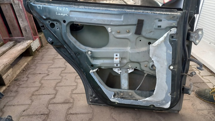фото №8, Дверь левая зад daewoo lanos 99r