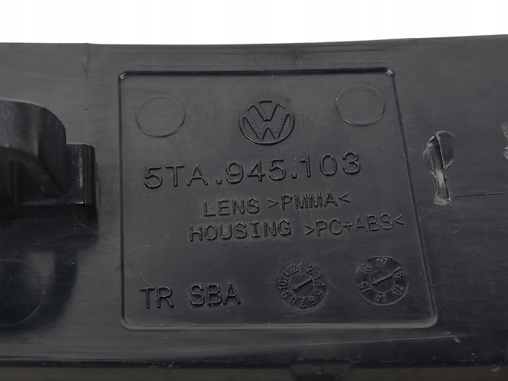 фото №10, Vw touran iii відбивач бампера ліве зад 5ta945103