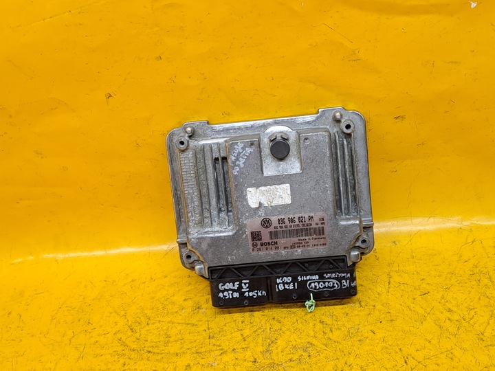 фото №1, Комп'ютер двигуна vw golf v 1,9tdi 03g906021pm bxe