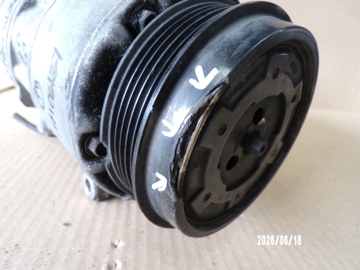 фото №7, Mercedes b-klasa w245 2.0 cdi компрессор кондиционера a0022304811
