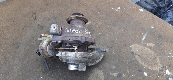 фото №1, Турбонагнетатель 1.6ehdi citroen c4 ii 9686120680
