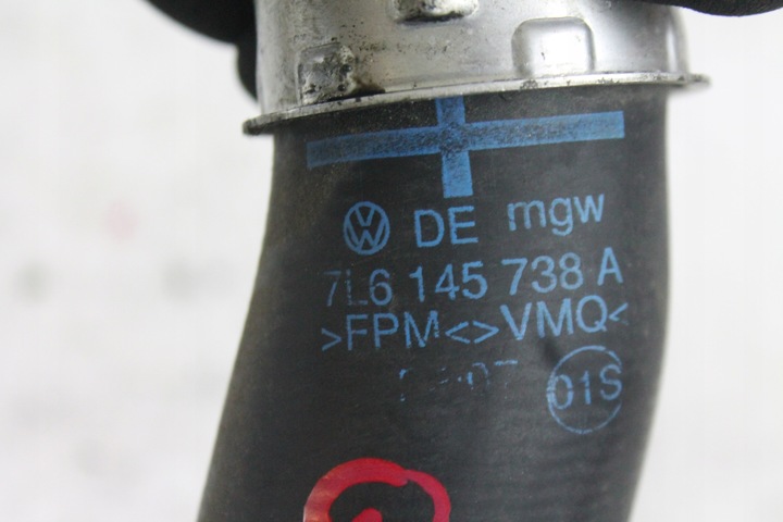 фото №3, Труба интеркулер 7l6145738a audi q7 3.0 tdi 05-09