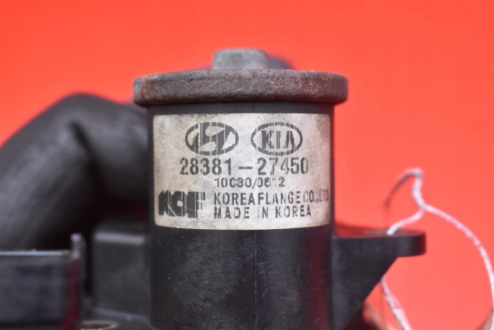 фото №8, Регулятор клапан коллектора 28381-27450 kia ceed 1 i 2.0 crdi 140 km 07-10