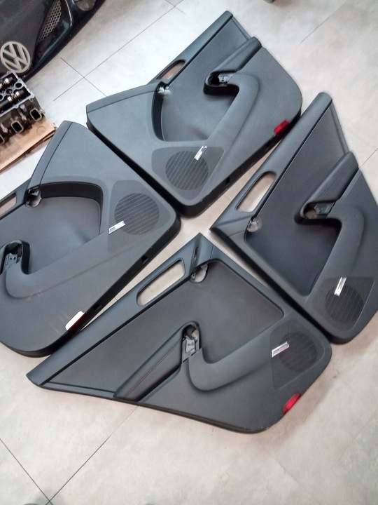 фото №15, Vw tiguan обшивки дверь перед зад комплект кожа