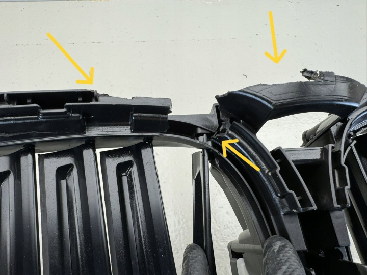 фото №9, Bmw серии 5 vii 7 g30 g31 17-24r руль воздуха заборщик жалюзи