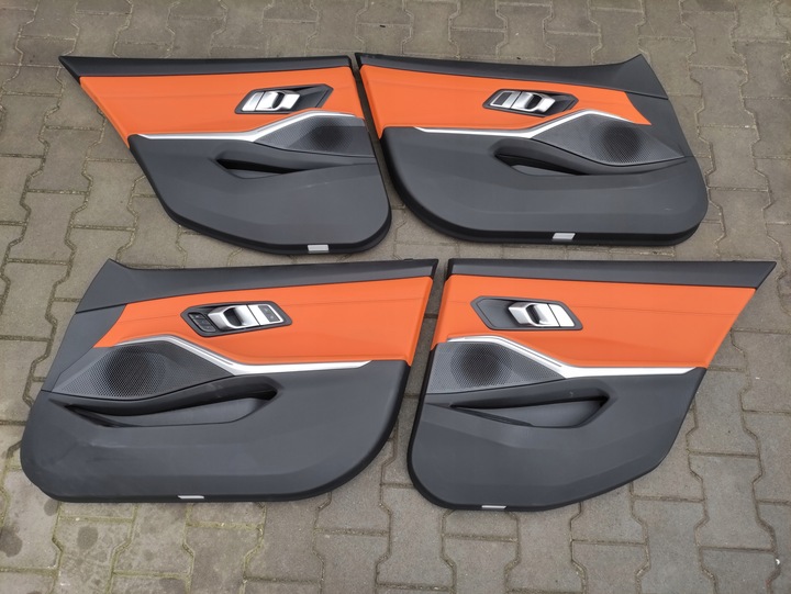 фото №1, Оббивка двері bmw m3 g80 lkkx kyalami orange