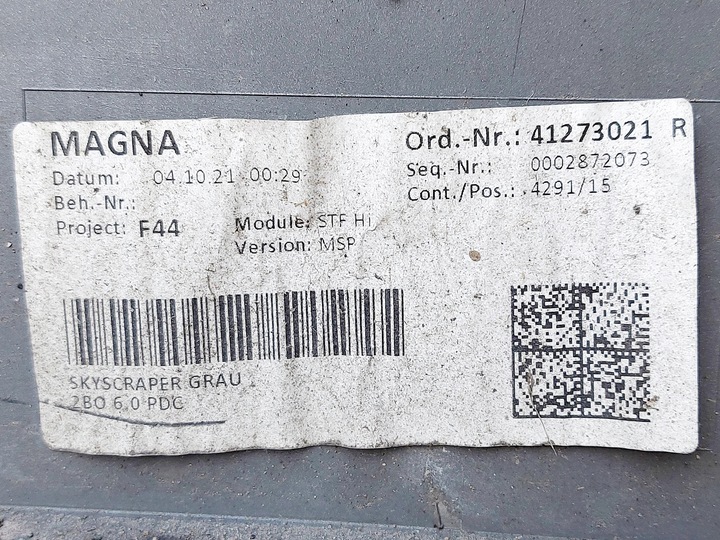 фото №12, Bmw 2 f44 gran купе 21r. бампер зад 4 x pdc м-пакет колір c4w 8075426