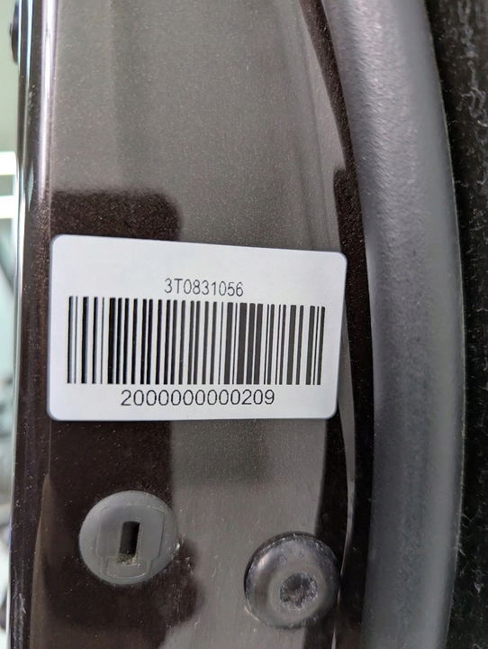 фото №9, Дверь перед передние правые 0j0j магнитный коричневый skoda superb ii 2 3t0831056