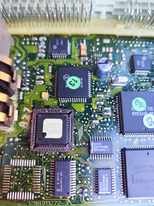 фото №5, Mercedes w124 2.2 b блок управления двигателя a0165455532 0165455532 компьютер