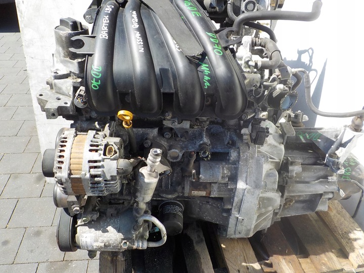 фото №9, Nissan qashqai j10 08r 1.6 16v 114km двигун hr16de комплектний euro4