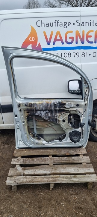 фото №6, Kangoo iii двері лівий перед комплектні teb64 - gray sideral bc