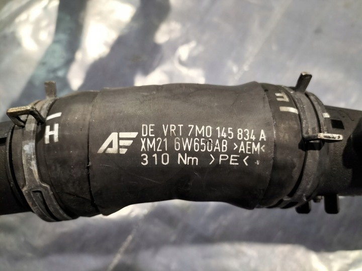 фото №7, Шланг труба воздуха ford galaxy vw sharan seat alhambra 1.9 tdi