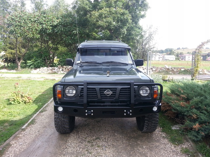 фото №13, Бампер стальной переднее перед nissan patrol y60